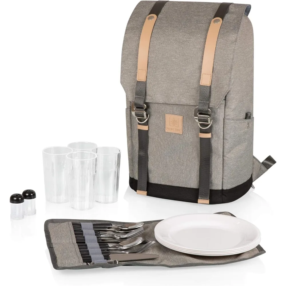 

Backpack Cooler with Picnic Set - Cooler Backpack Picnic Kit