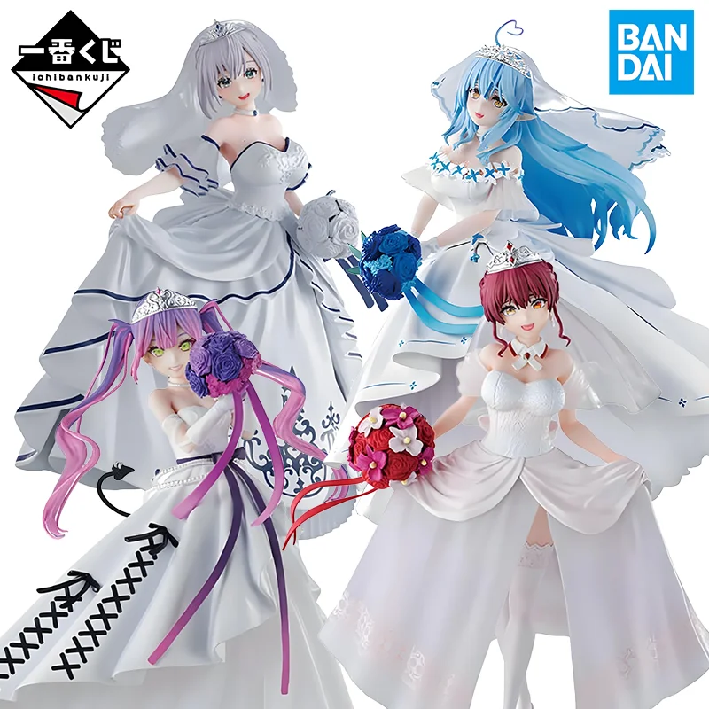 

Ichiban Kuji hololive Yukihana Lamy Tokoyami Towa Houshou Marine Shiragane Noel Action Figure Assembly Model Toys Collectible