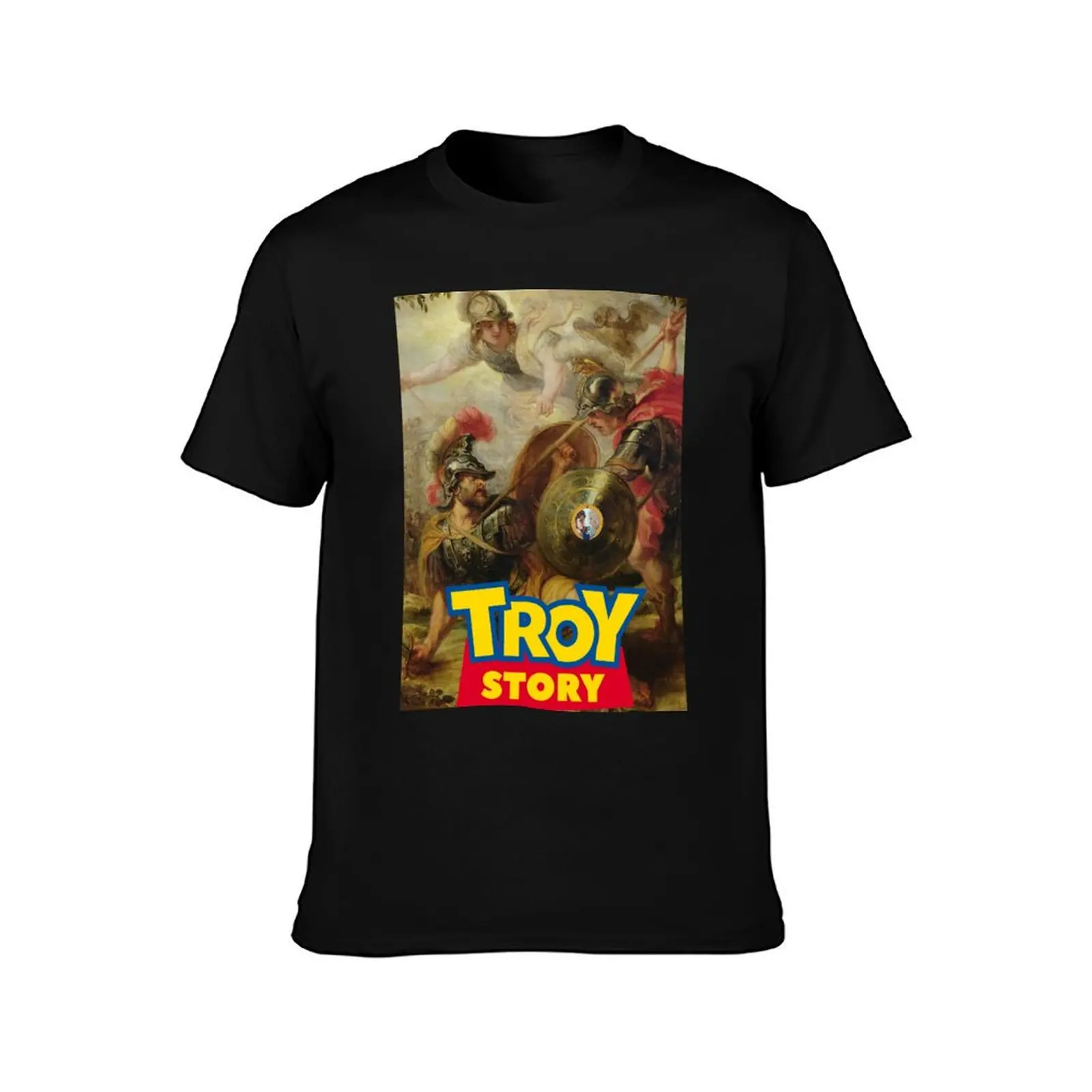 Troy Story T-Shirt Lightweight Basic Short Sleeve Shirt
