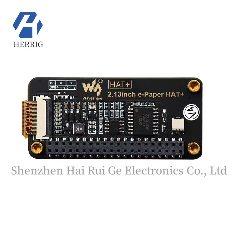 Weixue 2.13-inch black and white e-ink screen with gold inlay craftsmanship