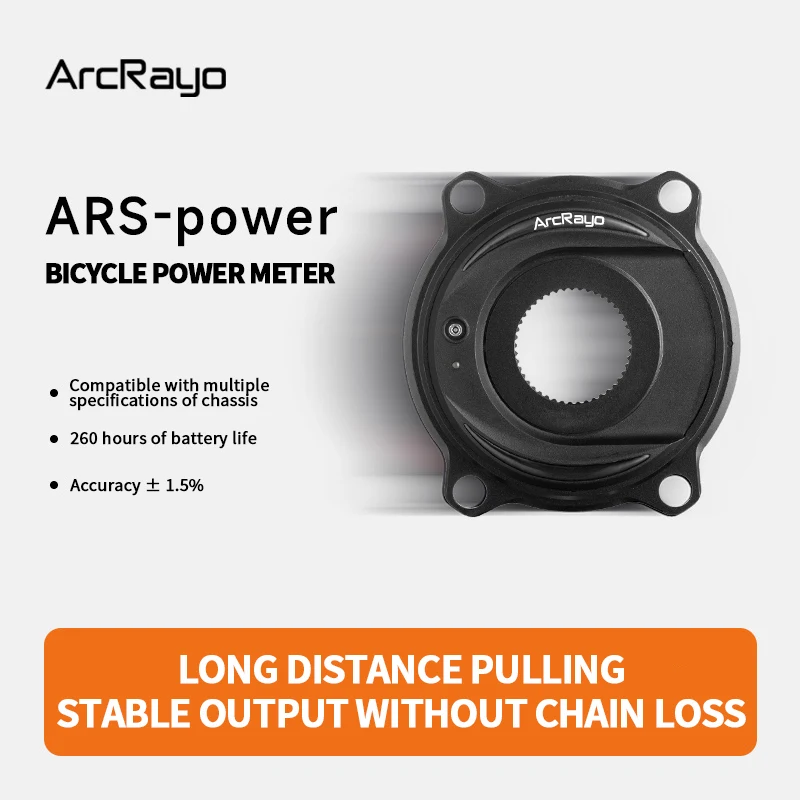 

Walgun ArcRayo Road MTB Bicycle Spider-Based Power Meter For Shimano SRAM ROTOR Easton Bike Crank Chainring 110BCD 104BCD Parts