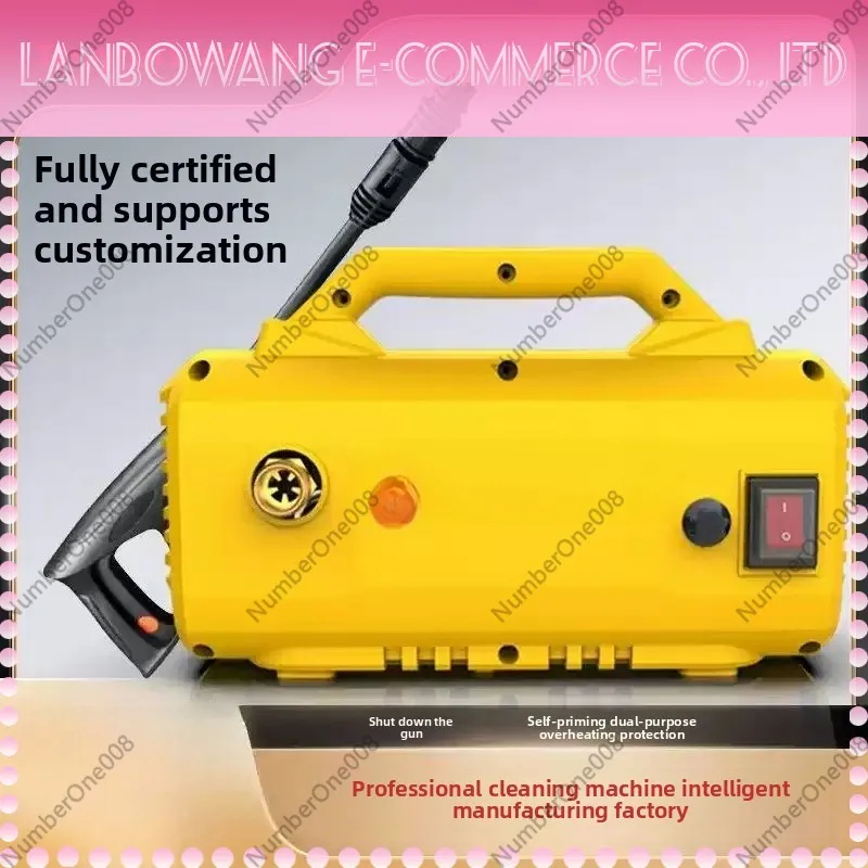 

Ultra High Pressure 220V/110V Household Portable Car Washer, High Power Cleaning Machine with Water Gun