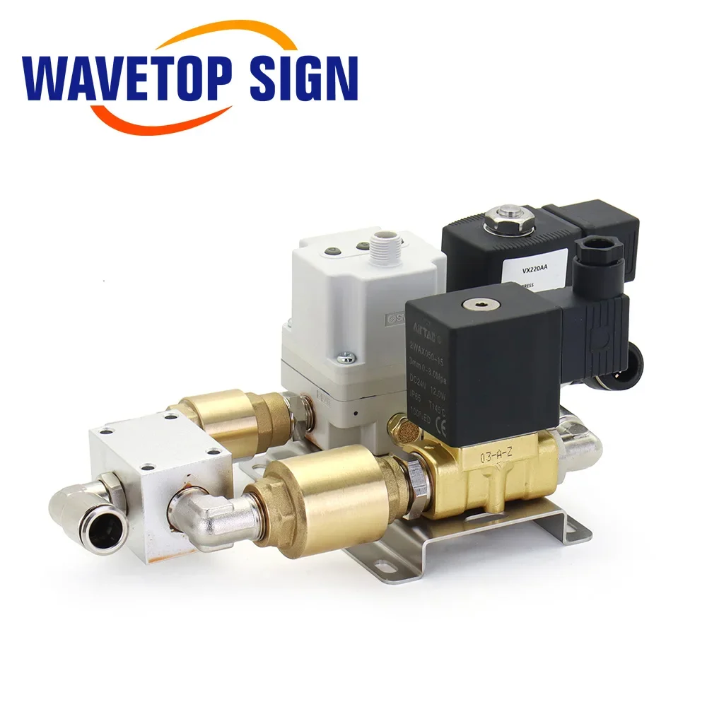 SignkoRay Solenoid Valve Kits 24V ITV2050-313N Pneumatic Equipment For Fiber Laser Metal Cutting Machine