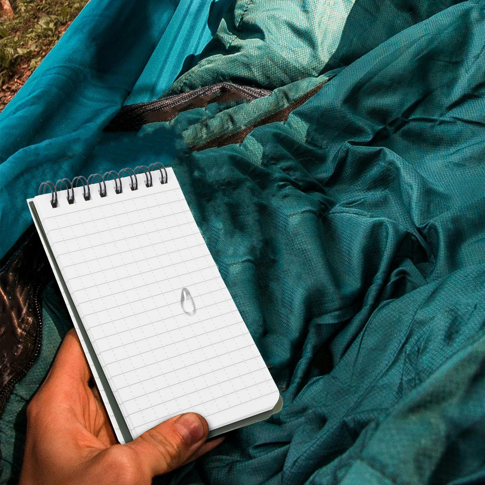 Lovely Pattern Compact Memo Pad Blank Inner Pages Practical Notepad for Writing and Drawing Pocket Size Notebook