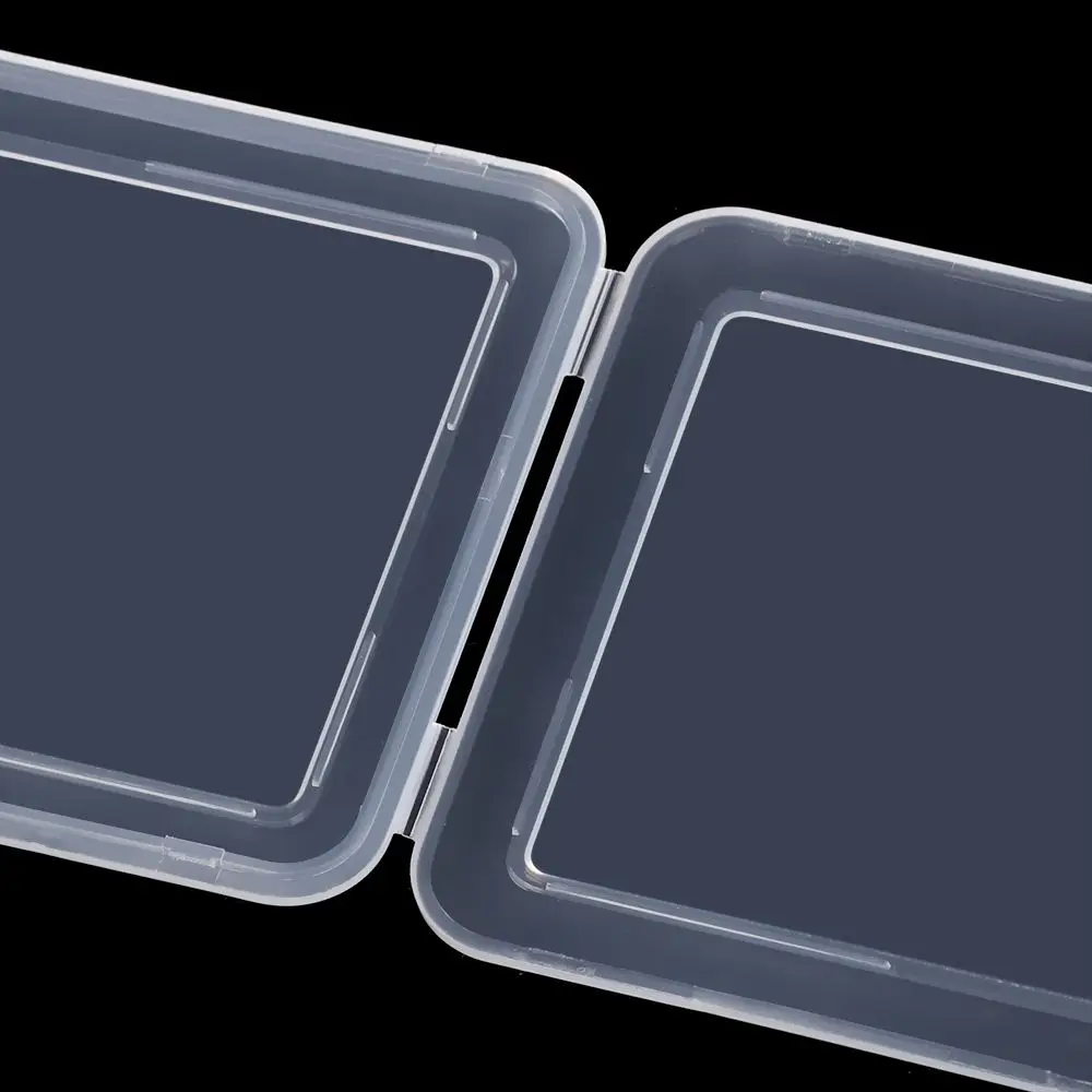 Safety Double-sided Work Card Holder Protection Sleeve IC Card Holder Business Card Case Transparent