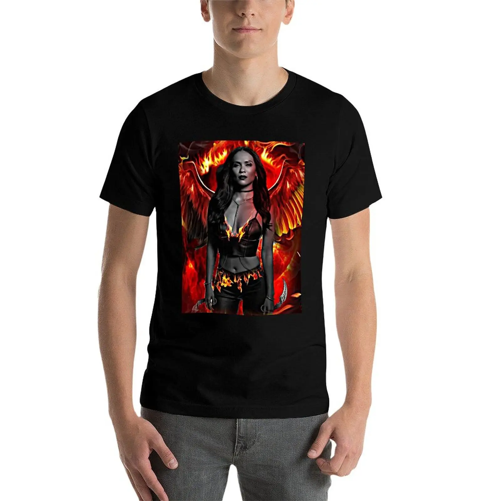 

mazikeen demon T-Shirt funny t shirts dark humor t shirts for man graphic vintage T-Shirt