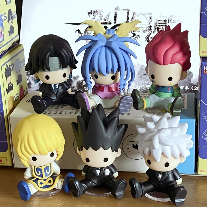 

Новый оригинальный Rement Hunterxhunter Bean Eye Petadell Youke Xin Yorkshire слепая коробка фигурка декор для рабочего стола детские подарки на день рождения