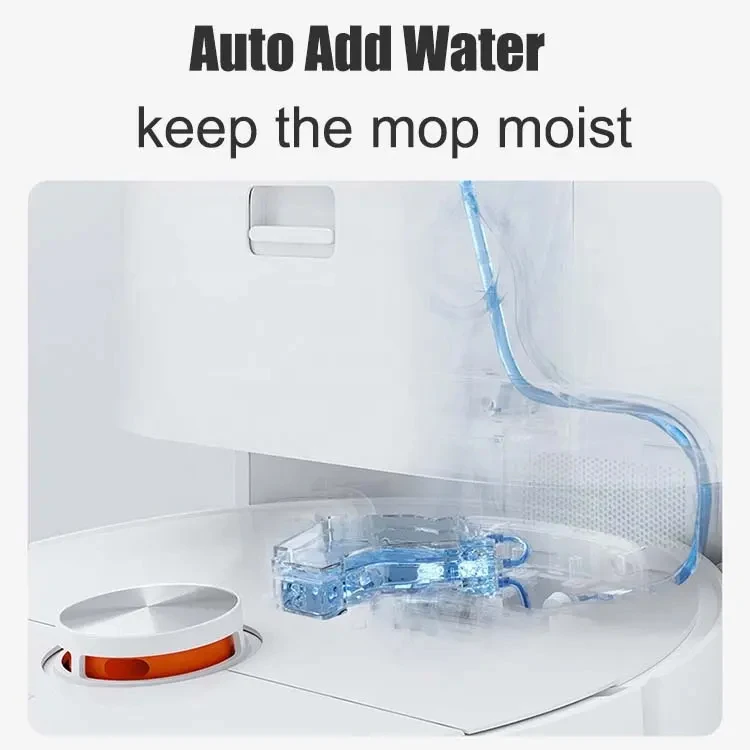 Robot aspirapolvere automatico per la raccolta della polvere per lo spazzamento domestico