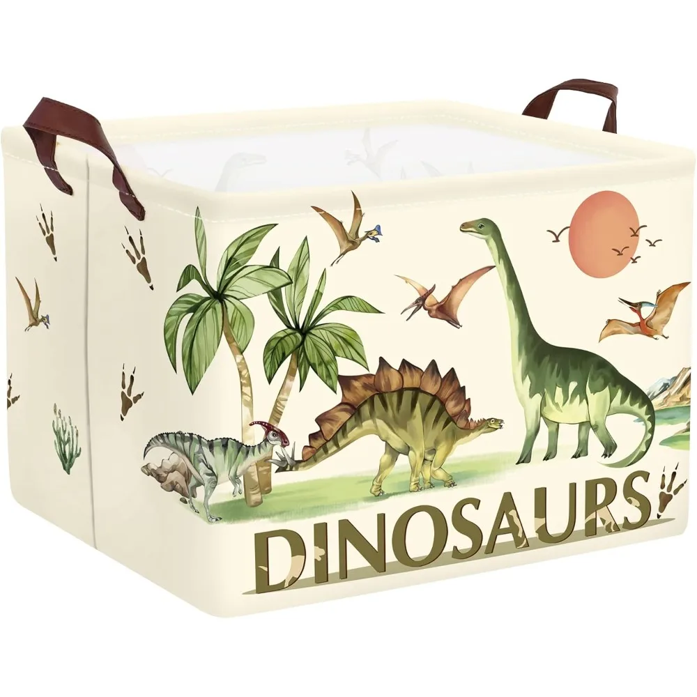 

Large dinosaur children's storage basket, baby laundry basket, boys' gift toy box, foldable clothes storage cabinet
