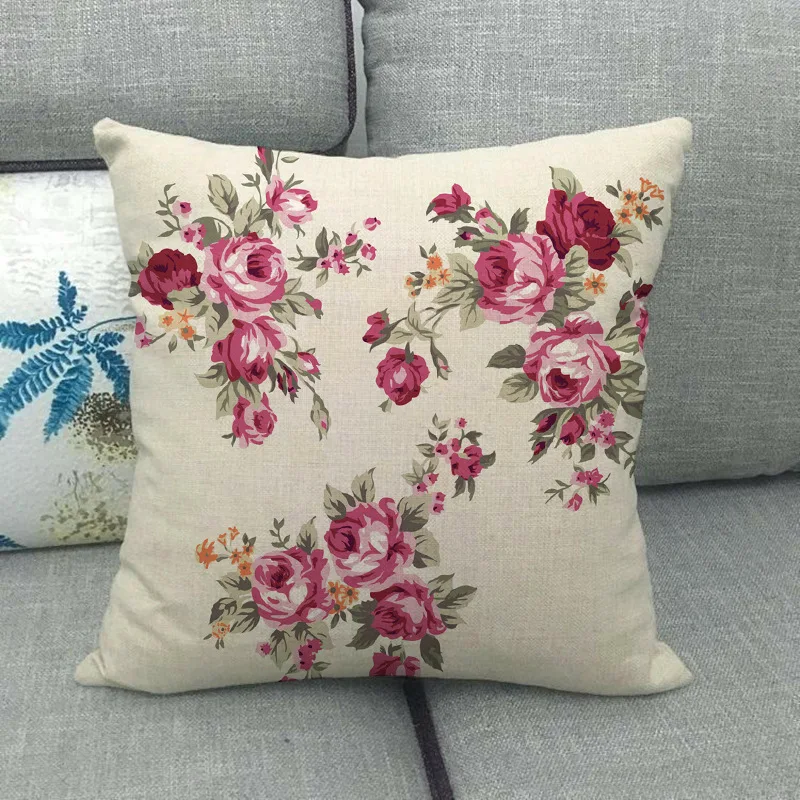 لوحة زيتية جميلة بألوان مائية طباعة رقمية أغطية وسائد قصيرة من القطيفة لغطاء وسادة مكتب أريكة السيارة والسلع المنزلية