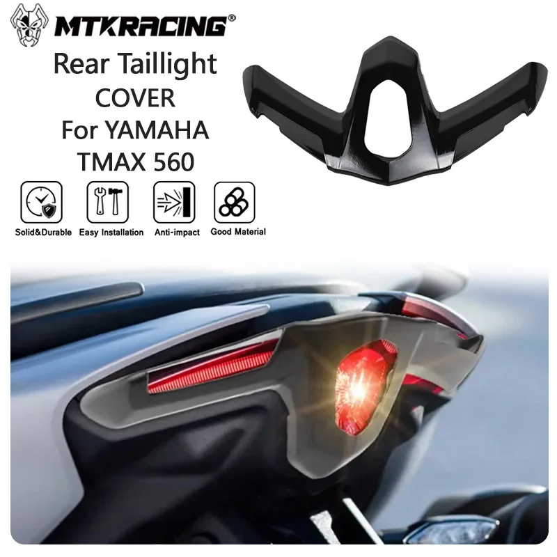 

MTKRACING Rear taillight cover For YAMAHA TMAX 560 2020-2021T-MAX560 Motorcycle LED Light Covers tmax560 2020