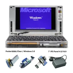 Pocket8086 Retro DOS Computer Windows3.0 8086 CPU Clear