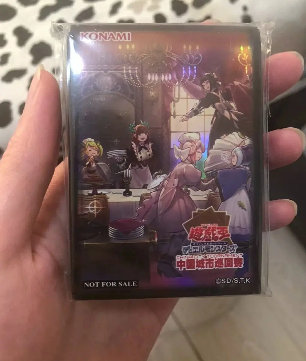 

Yugioh Master Duel Monsters Dragonmaid Hospitality Chinese Match Limited Collection Official Sealed Card Protector Sleeves