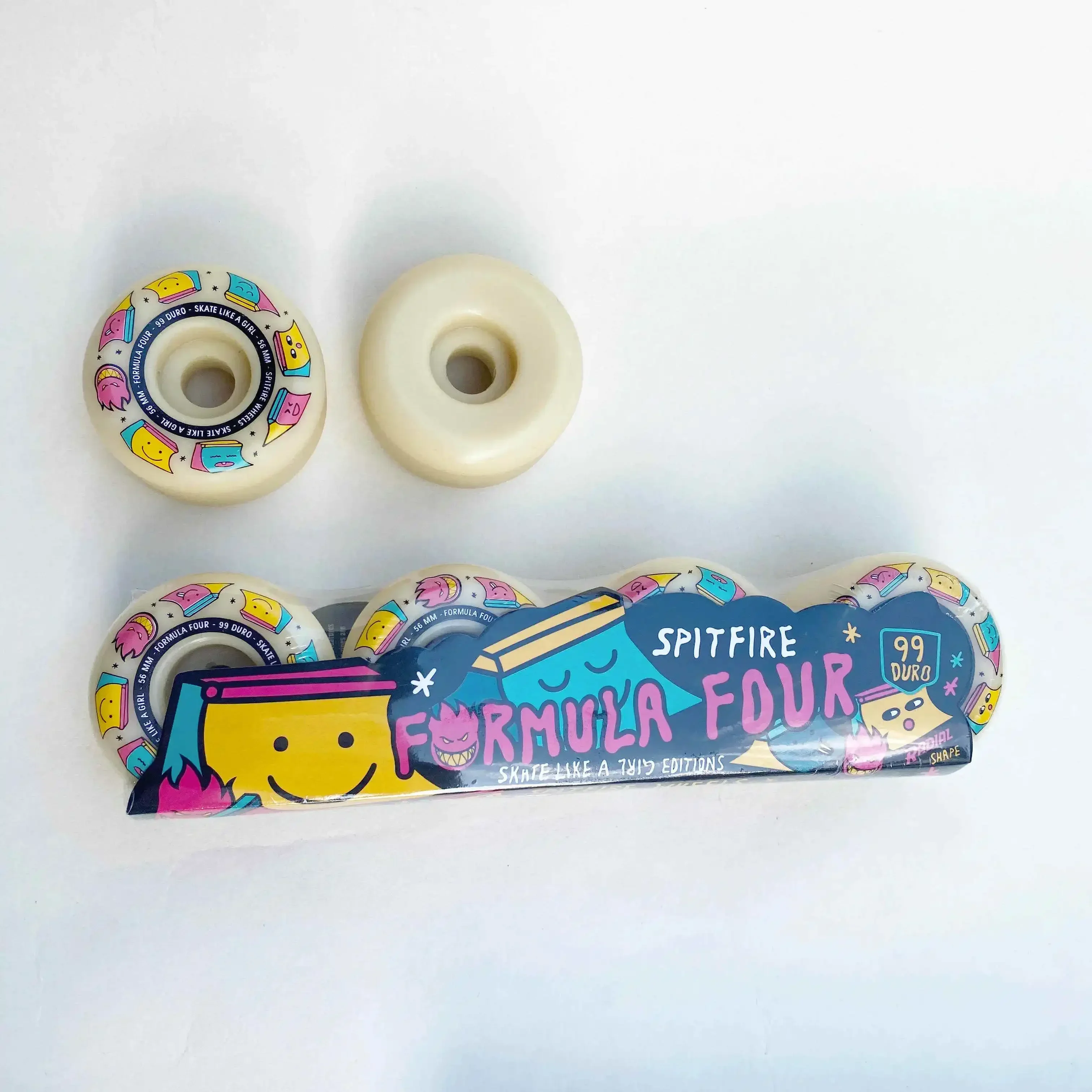 Ruedas de Skateboard Originales 52 53 54 56 58mm 101D 99D Disponibles SPITFIRE Ruedas de Skate de Buena Calidad Herramienta para Patinar