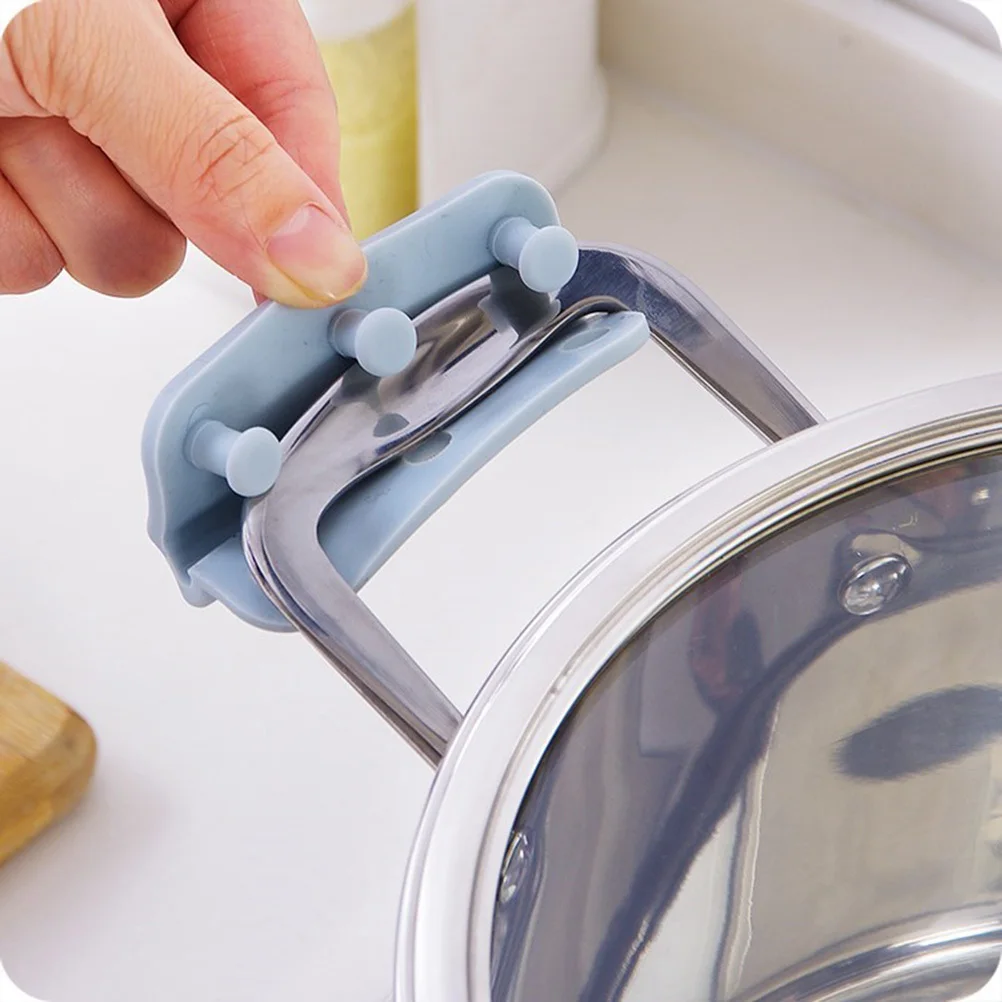 

2Pcs Silicone Pot Handle Holder Heat Resistant 500 Degrees Pan Handle Sleeve Non-Slip Kitchen Tool Hand Protector