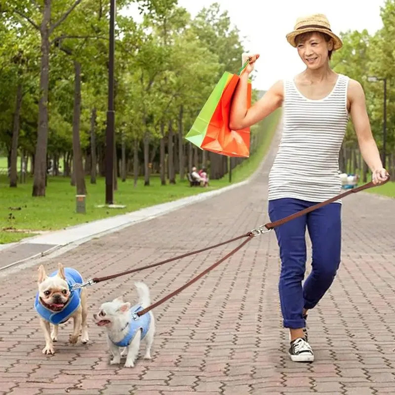 leash for 2 dogs