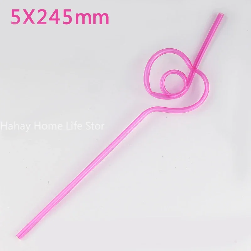 12 قطعة من شفاطات حلقة مجنونة قابلة لإعادة الاستخدام للحفلات مصاصات للشرب شفاطات ملتوية ملونة للأطفال كرنفال بار مطعم عيد الميلاد