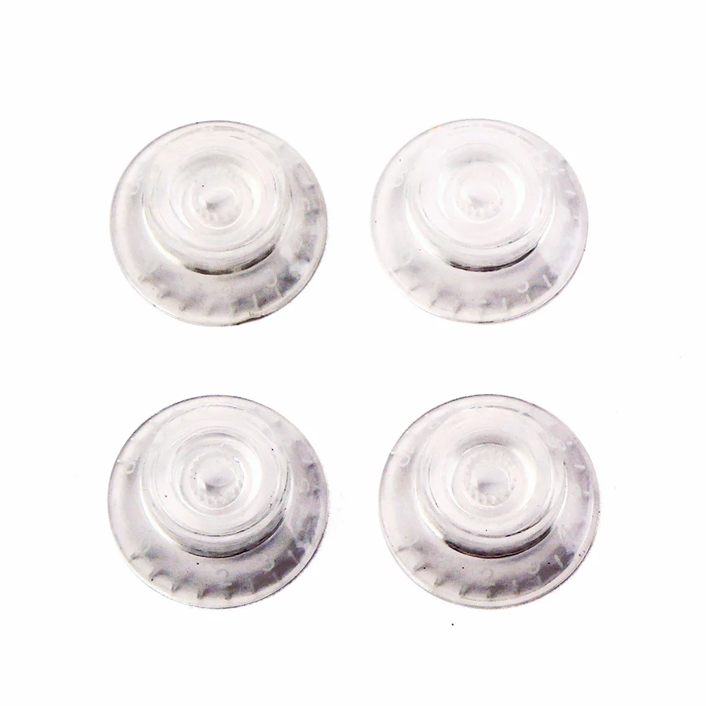 

4Pcs Flywheel Knobs for Electric Guitar Volume Tone Control Premium Plastic Replacement Parts Easy Install Style