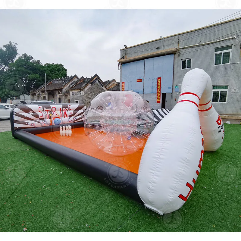 2024 new high quality customizable PVC leisure and entertainment ball sports fun inflatable bowling ball