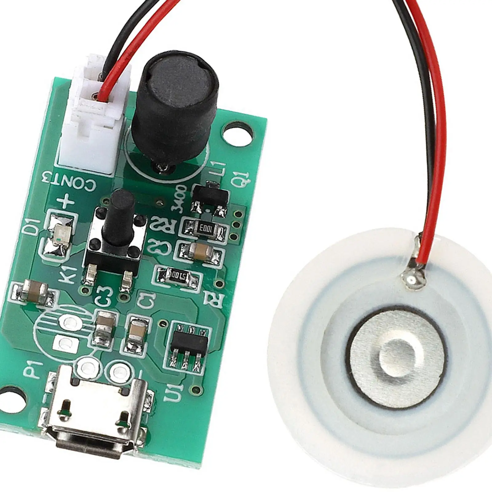 DIY USB Humidifier Driver Board, Atomization Plate ความถี่ 108-110KHz สําหรับการทดลอง