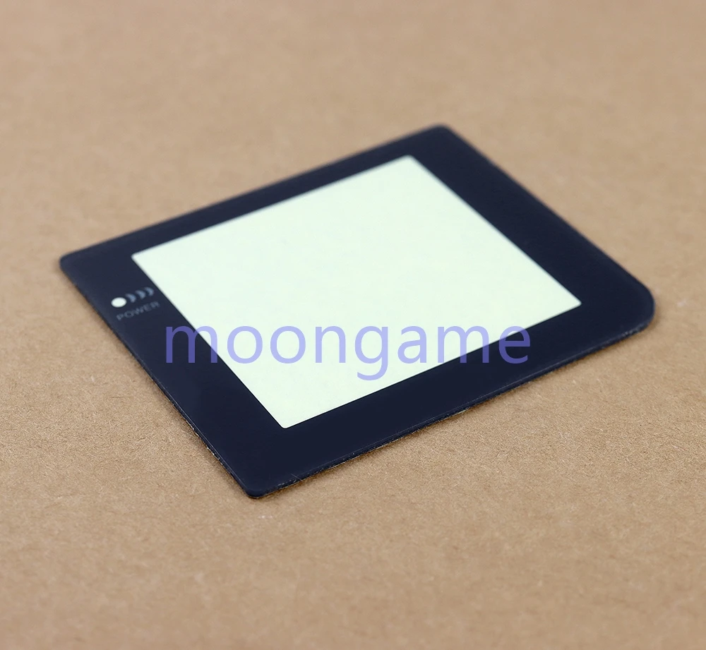 60 قطعة مرآة عدسة بلاستيكية لعدسة شاشة LCD Gameboy Light GBL باللون الأسود