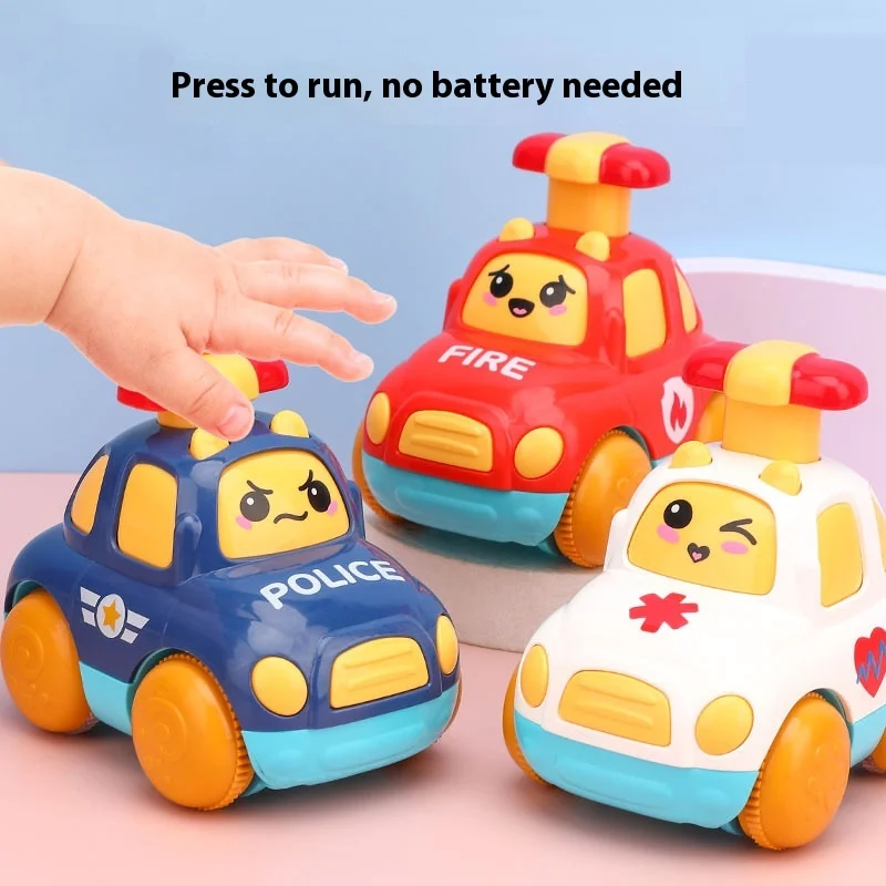Juego de coches de juguete para niños, coche de ingeniería de inercia, coche de bebé extraíble, 1 año, 2 niñas, niños y bebés