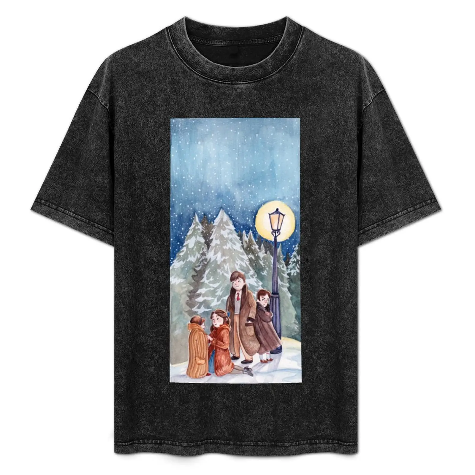 

The Chronicles of Narnia: The Lion, The Witch, & Wardrobe T-Shirt Fashion Pattern Printed Tee Shirt