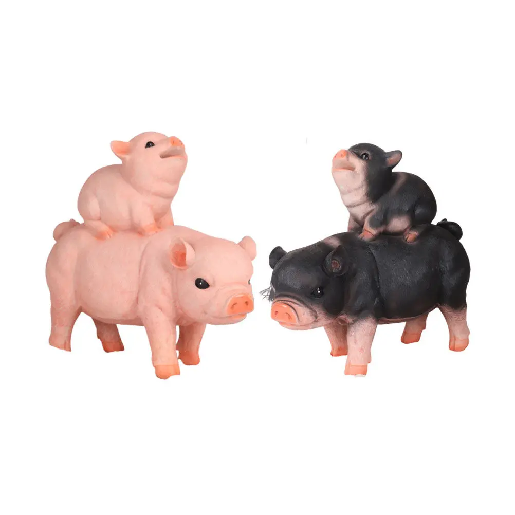 1Pcs Adorable Pig Saving Pot Resin Material Large Coin Bank for Children Daily Change Storage Jar Develop Saving Habits Pig Coin