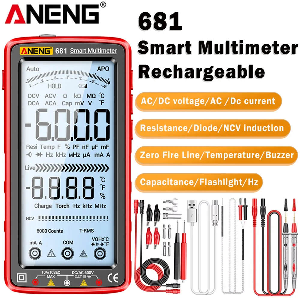 Aneng 681 Rechargab…