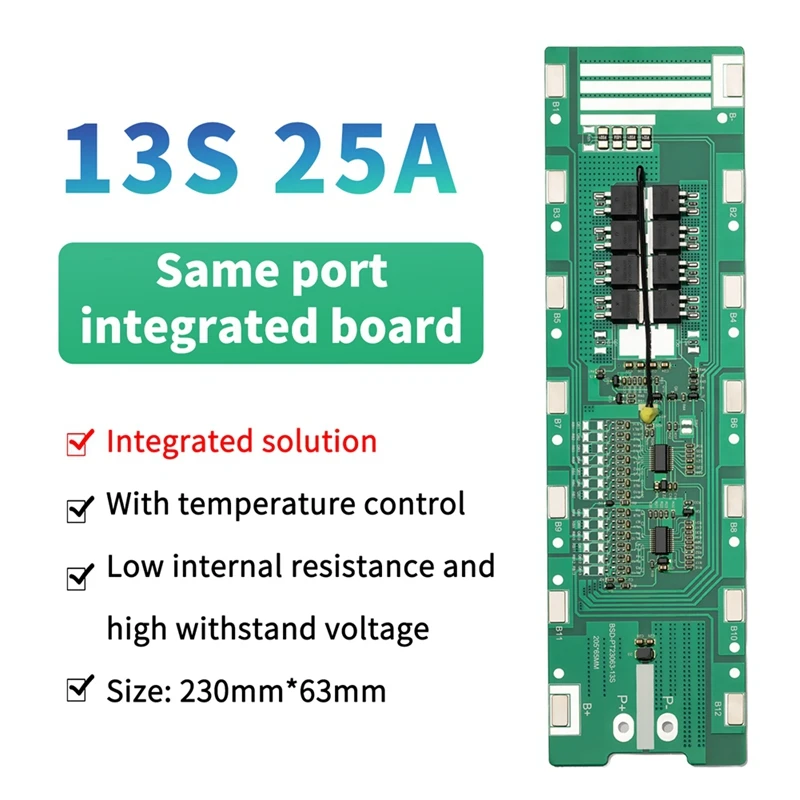 13S 48V 25A Common Port Integrated Board With Bracket Shell Electric Car Scooter Battery Pack