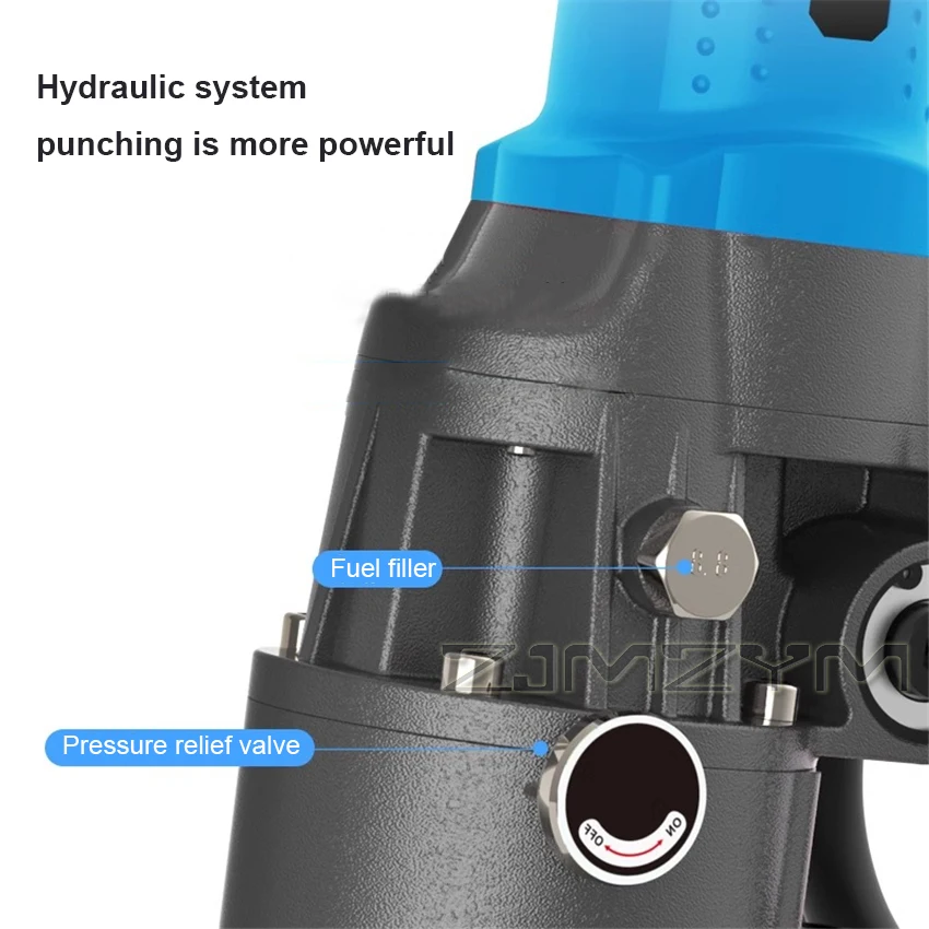 Hydraulic Punching Machine Handheld Electric Angle Steel Channel Opener Angle Steel Channel Steel Drilling Tool 220V 1800W 16T