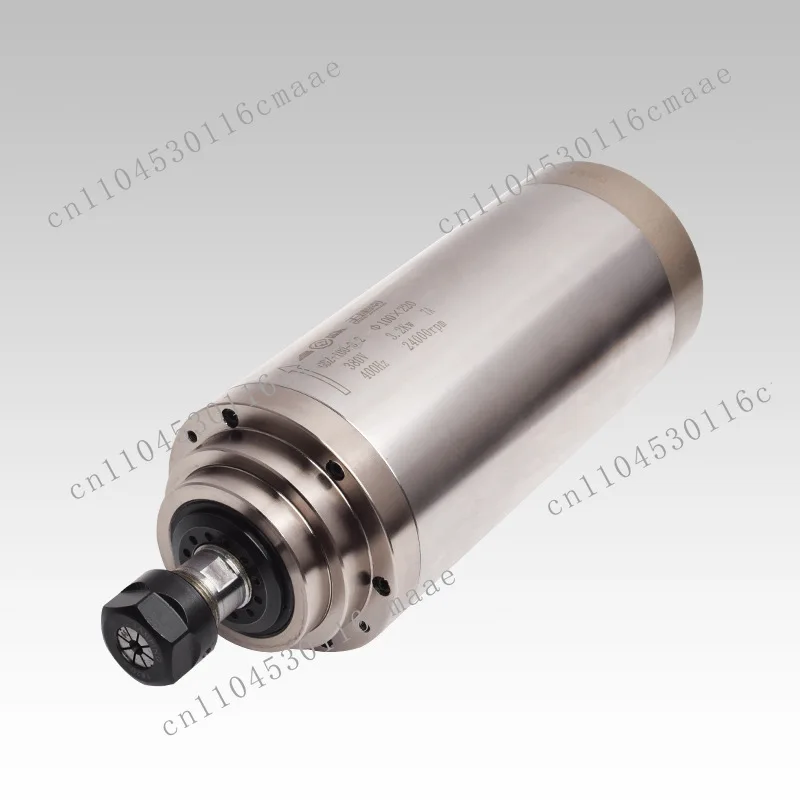 Water-cooled spindle motor 110V2.2KW high-speed power head stone silent woodworking engraving machine electric spindle