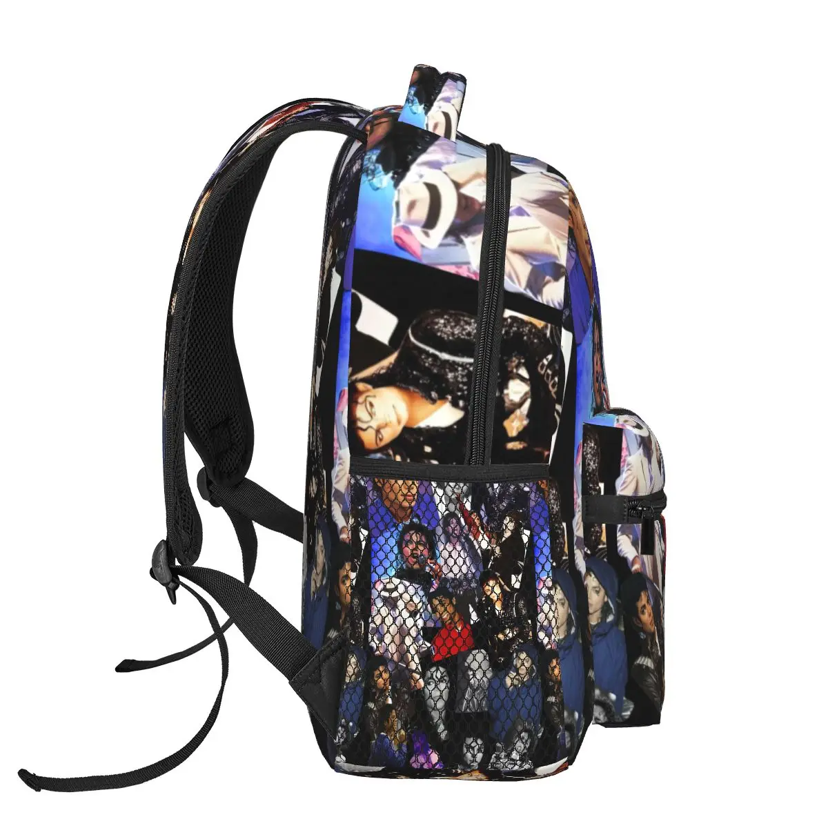 Imagem -03 - Michael Jackson Mochila para Meninas Meninos Viagem Mochila Mochilas para Bolsa Escolar Adolescente