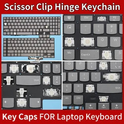 Replacement Keycaps Scissor Clip Hinge For Lenovo Legion 7-16ACHg6 7 16ACHg6 Key Caps Keyboard Keychain
