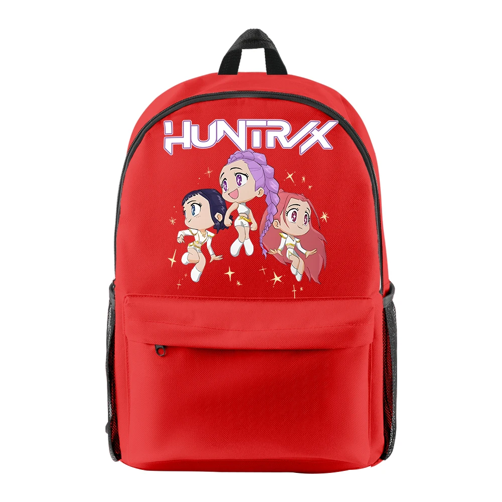 KPop Pemburu Setan Seperti Yang Terlihat Di Huntrix Ransel Tur Dunia Tas Travel Kasual Uniseks Daypack Ransel Luar Ruangan Pria Wanita