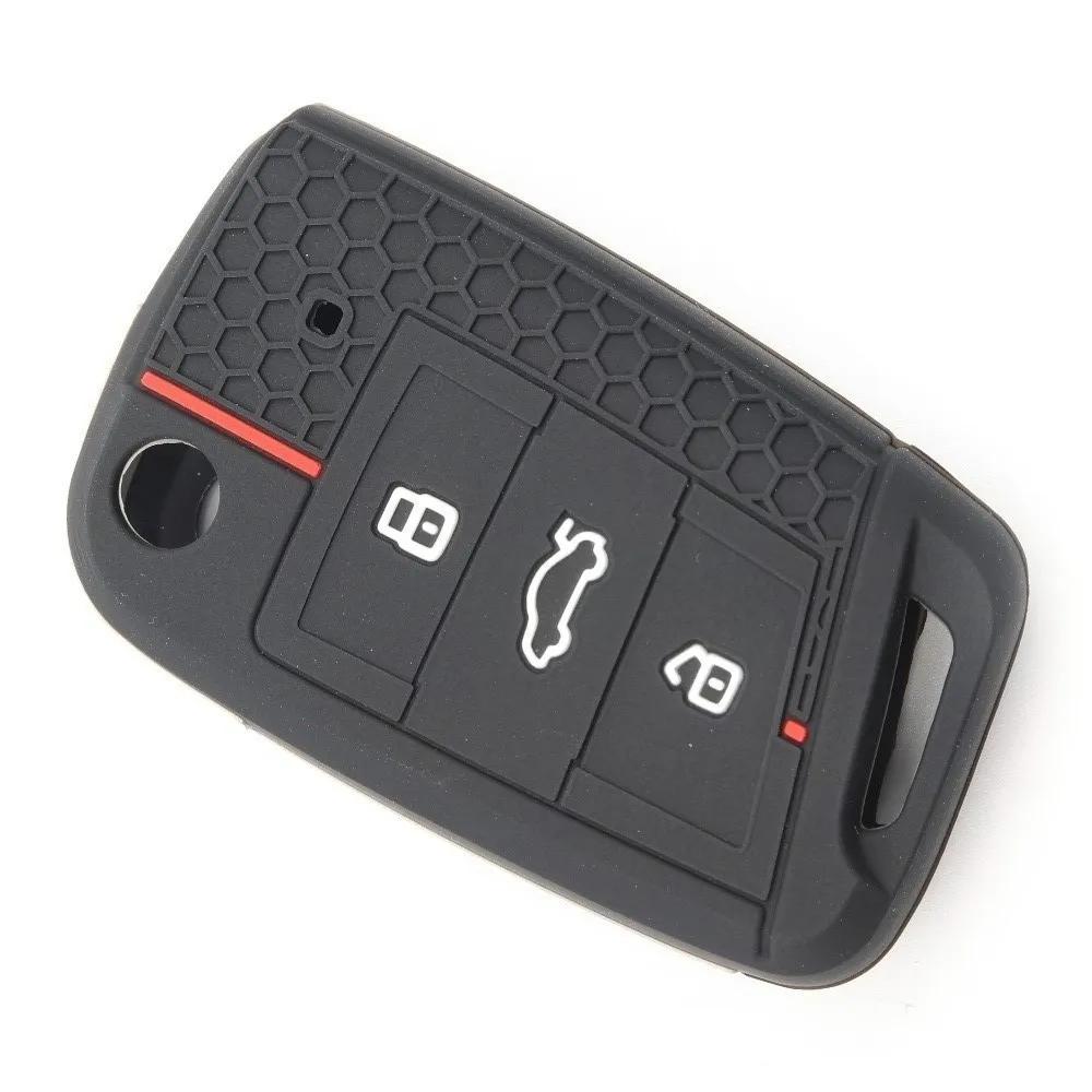 For VW golf 7 GTI POLO T-Cross T-Roc touran Tiguan Skoda Octavia Rapid kodiaq Fabia Seat Ibiza leon Ateca Arona key case cover