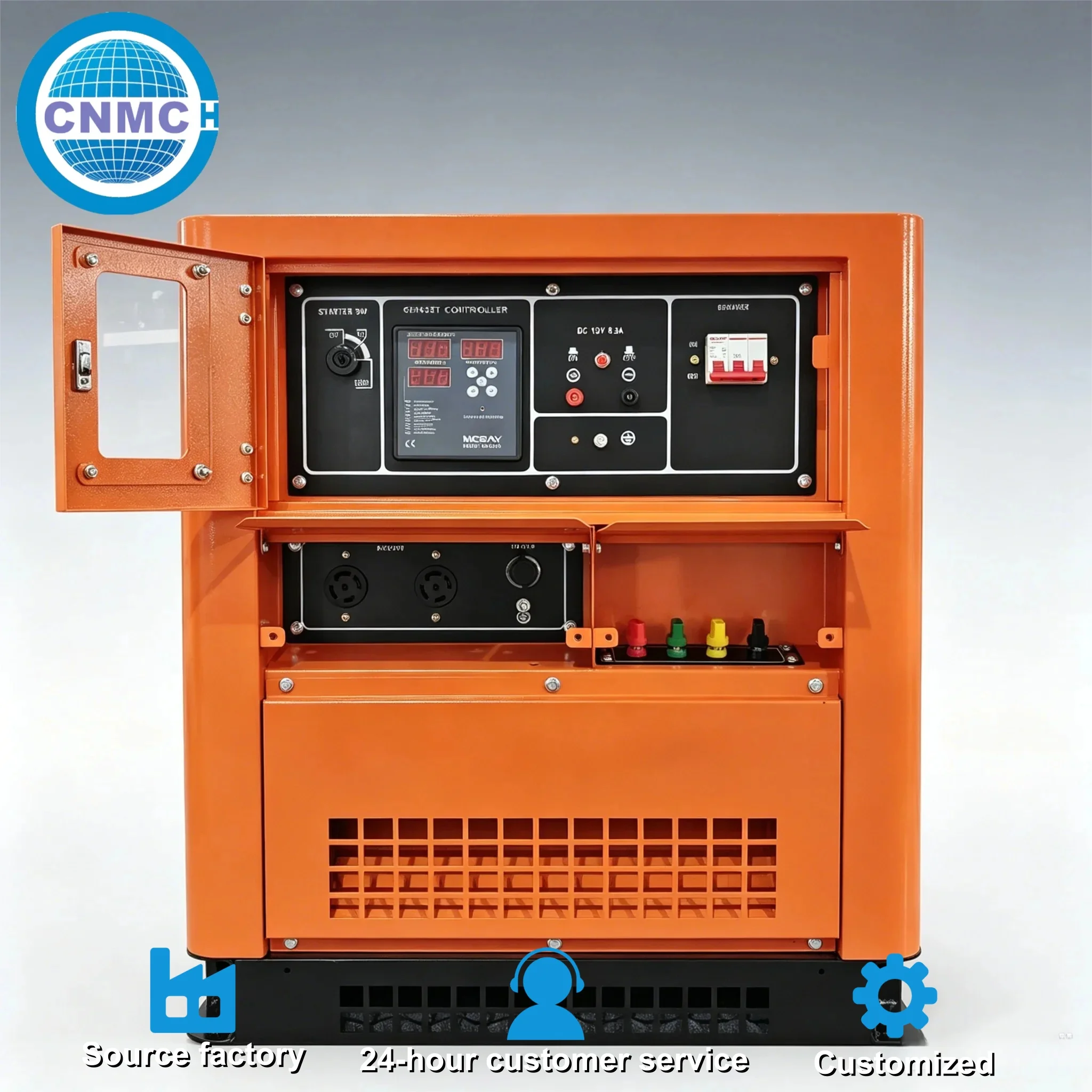 CNMC 10KW 12KW 15KW 18KW 20KW Silent Diesel Generator 50HZ 60HZ Three Phase Diesel Generators for Home Electricity CE Certified
