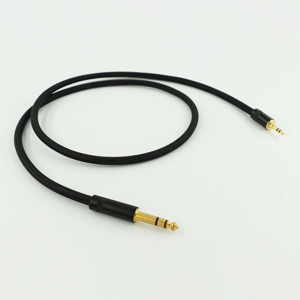 Carare high fidelity 4N oxygen-free copper 6.5 to 3.5 6.35 large three-core to 3.5 wire 3.5 to 6.5 audio signal cable