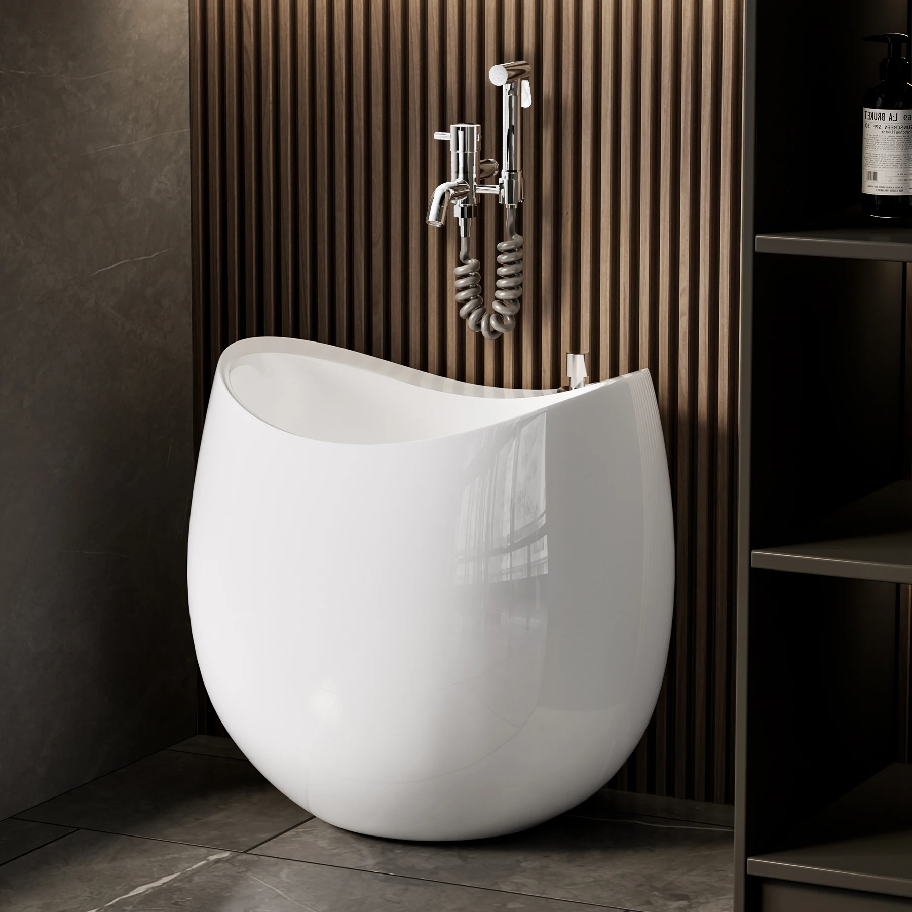 

Швабра для домашних животных, ванна для домашних животных, керамический мобильный тип пола, бытовой напольный балкон