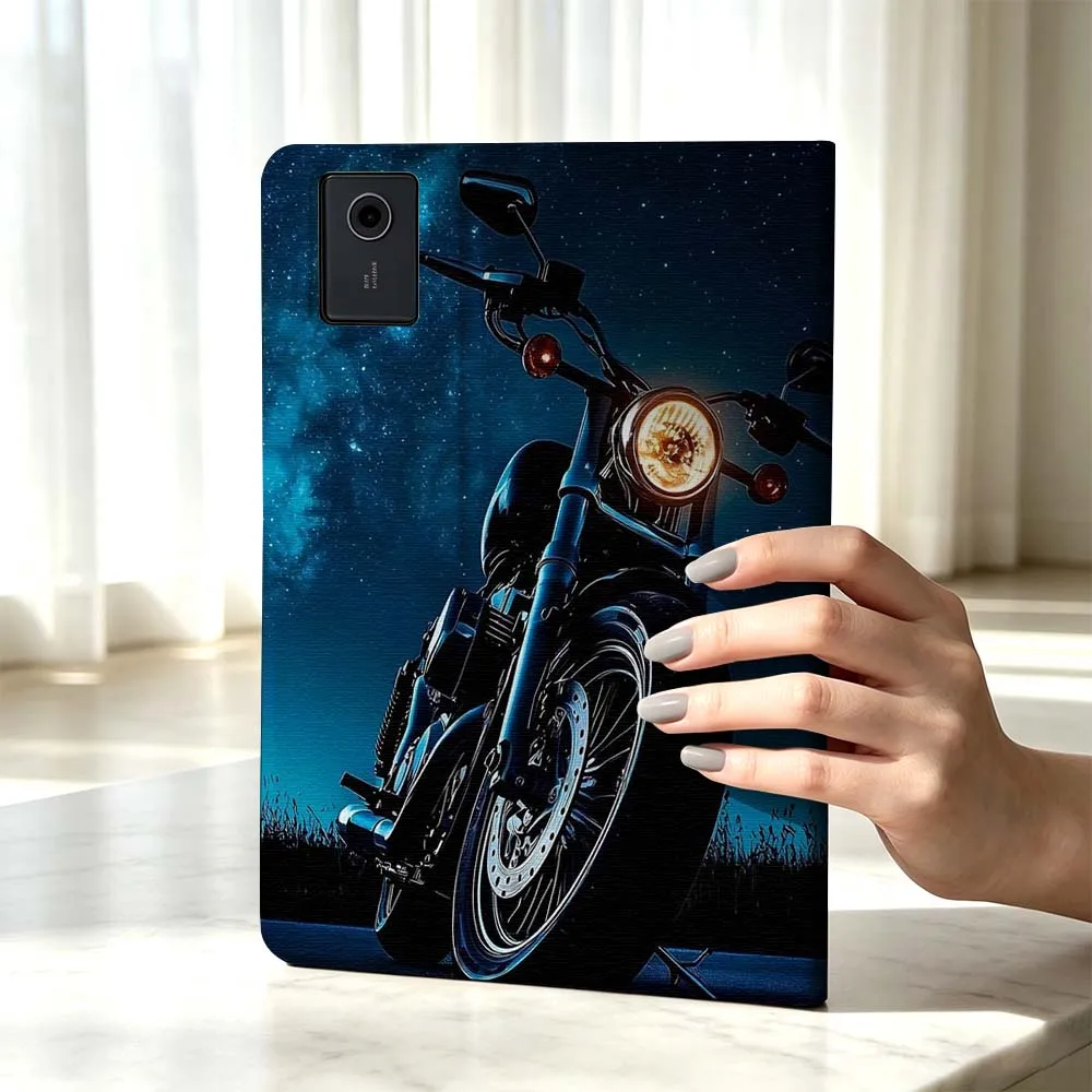 Bike Lover Motorcycle Pen Tray For Xiaomi Poco Redmi Pad 8 2 4 C1 6 6S 7 7S SE 9.7 14 11 11.2 12.1 12.5 Inch Tablet Case