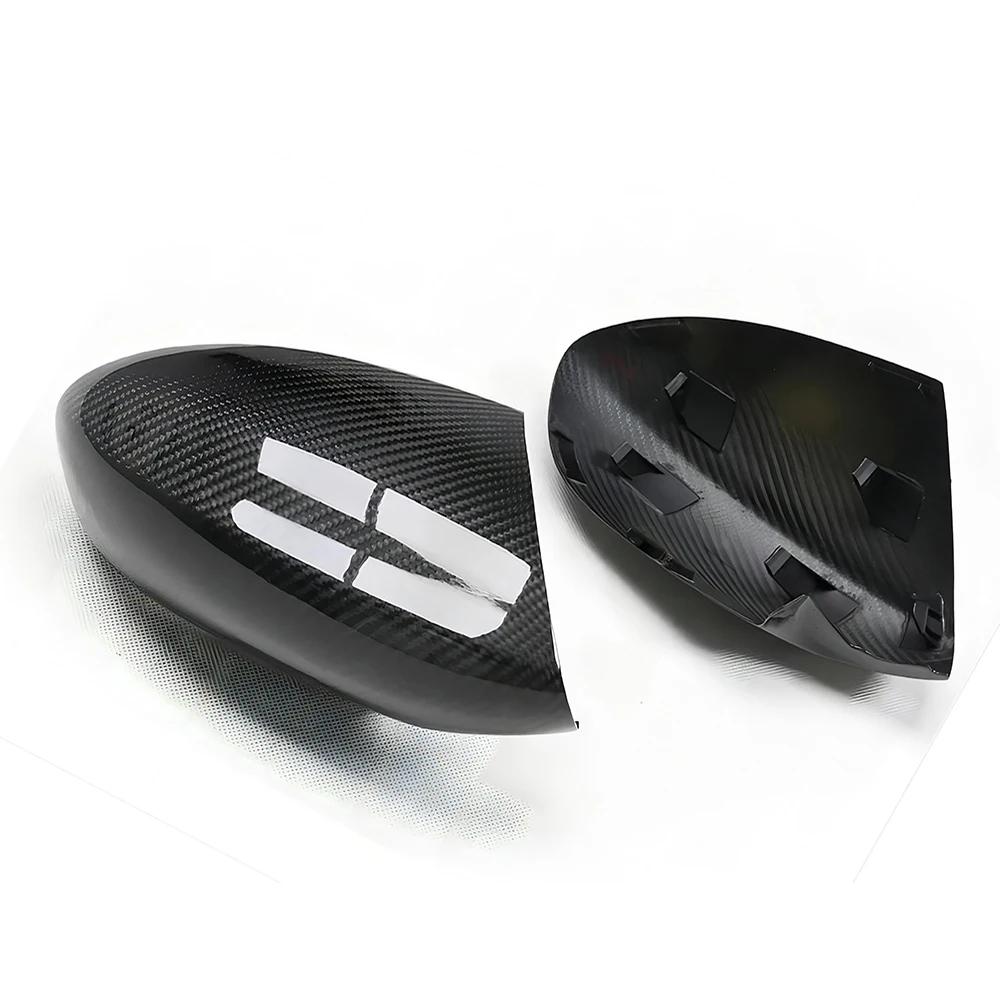 Suitable for BMW E90 E91 E92 M3 09-13 / 1 Serie M Coupe 1M E82 Dry Carbon Fiber Mirror Cover Replacement - Perfect Fitment