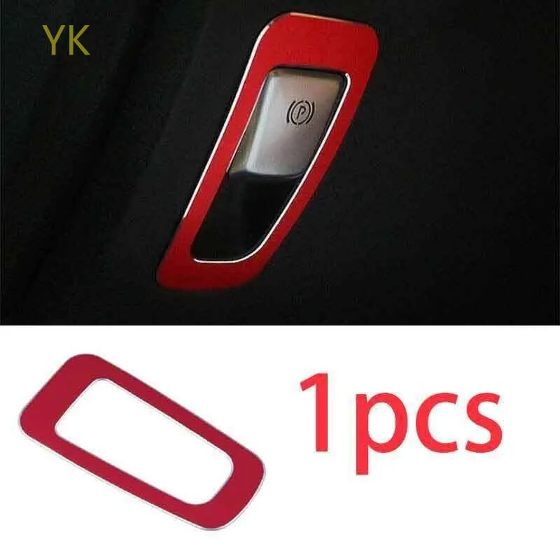 

For Mercedes Benz C E Class GLC W205 W213 X253 2015-2021 Car Electronic Handbrake Panel Trim Interior Car Accessories