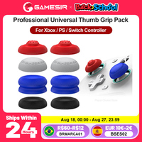 GameSir 8pcs Professional Universal Joysticks Thumb Grip Caps Pack For Cyclone 2 Kaleid Flux Nova Lite G7 SE Tarantula Pro G8