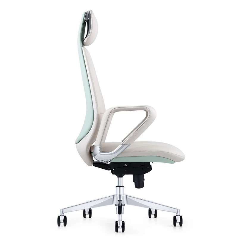 

ergonomic selection Leather computer chair Comfortable backrest Boss office swivel chair Household book stool