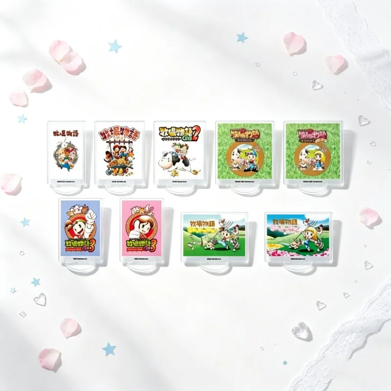 Lovely Products 2026 Acrylic Standing Sign Board Keychain Anime Game Story of Seasons Desk Decor Gifts 15CM Hart/Tita/EdaRaeger