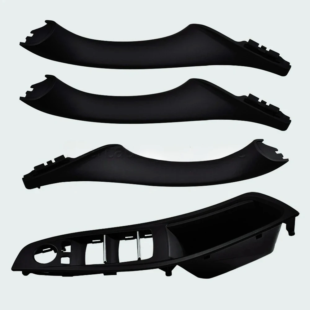 DB-Juego tirador embellecedor Panel reposabrazos puerta lantera Interior para BMW 5 Series F10 F11 F18 2010-2017 520i 523i 5 6