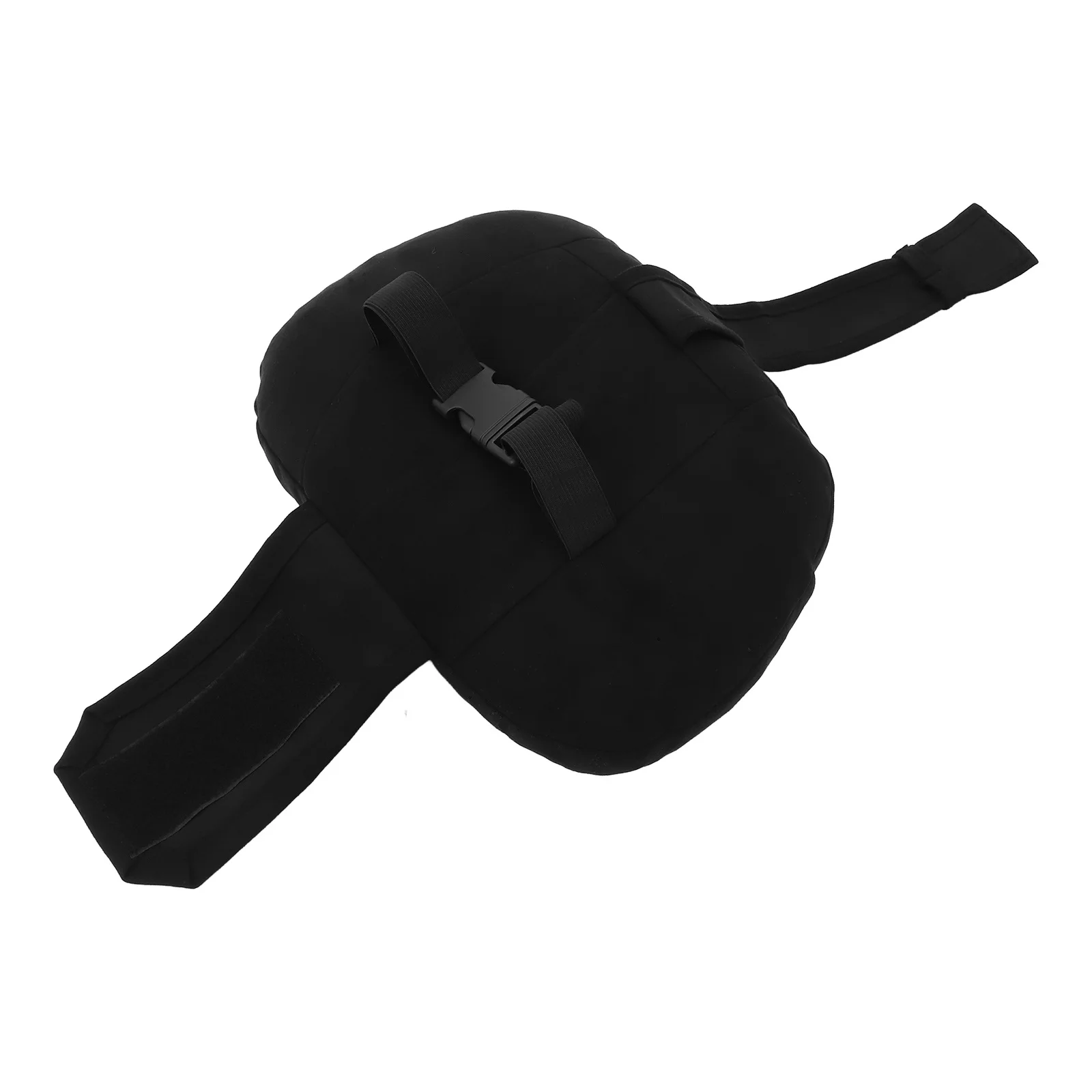 

Car Head Pillow Ergonomic Neck Support Soft Artificial Velour Detachable Cover Headrest Travel Pillow Accessory