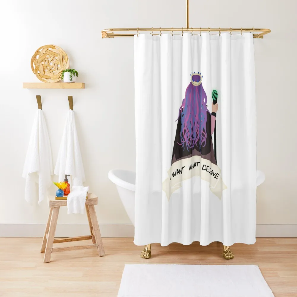

Queen Of Mean - Descendants 3 Shower Curtain Waterproof Bathroom Shower Shower Bath Elegant Bathroom Luxury Bathroom Curtain