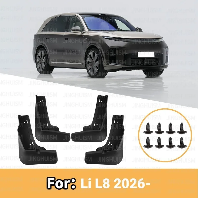 Auto Parts Car Mud Flaps ABS Mudguards Cars Exterior Splash Guards Tire For Leading ideal L8 2026 Protection From Dirt And Mud