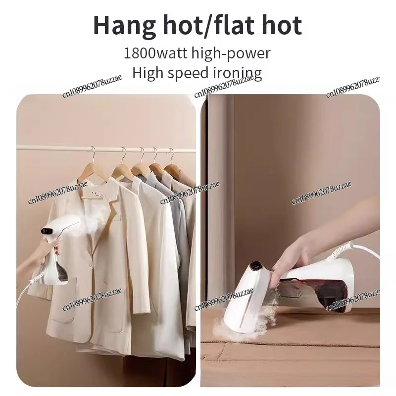 

Digital Display Steam Brush Garment Iron Electric Iron Large Steam Home Travel High Power 320ml